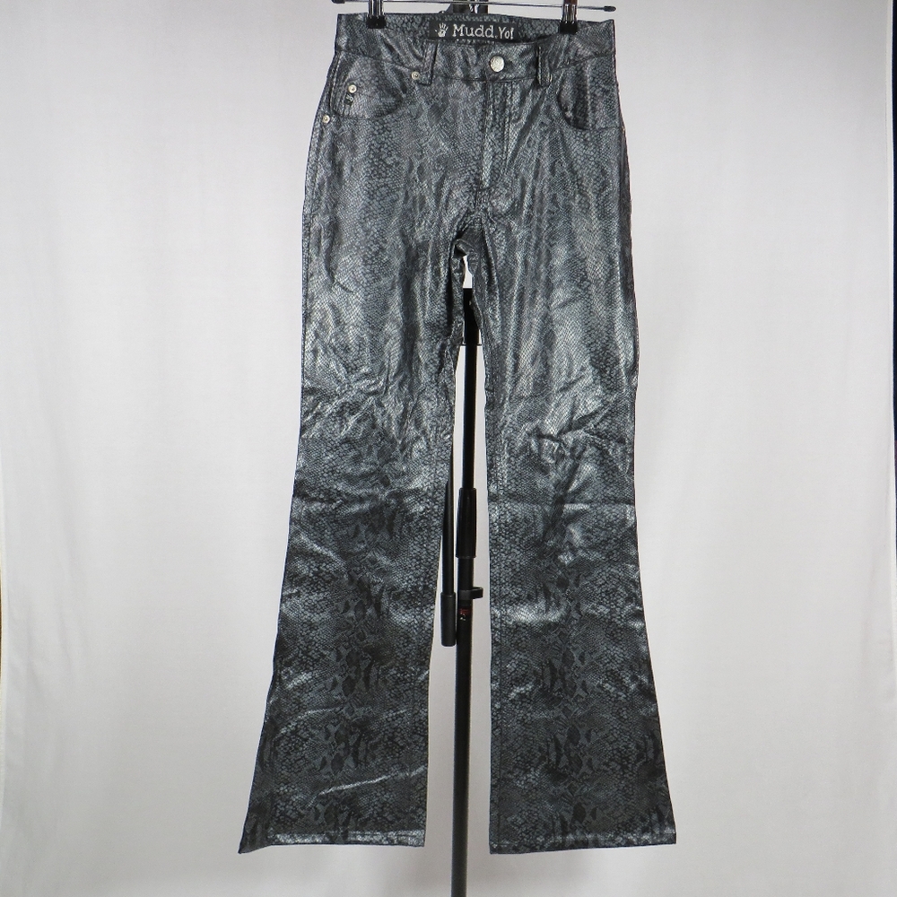 Mudd Snakeskin Faux Leather Pants